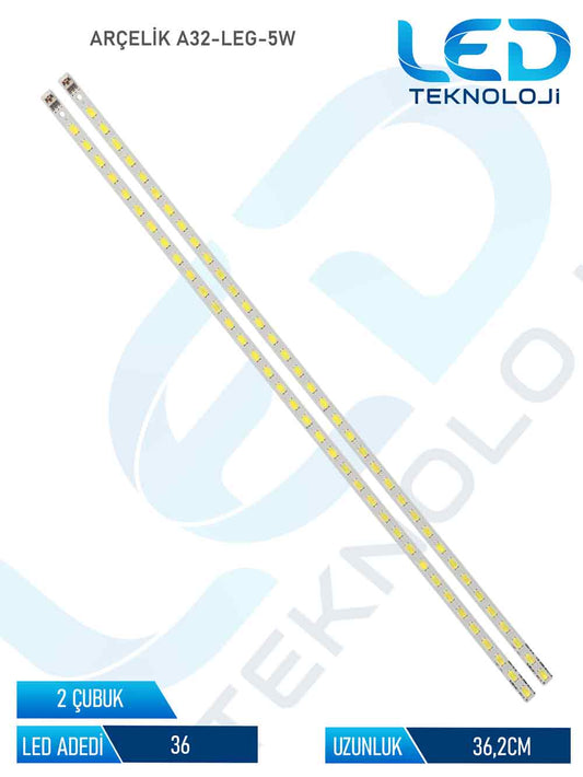 Arçelik A32-LEG-5W 2 Parça 32 inc Tv Led Bar
