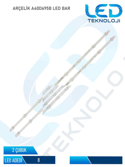 ARÇELİK A40D695B Led Bar 2 Parca 40 inc