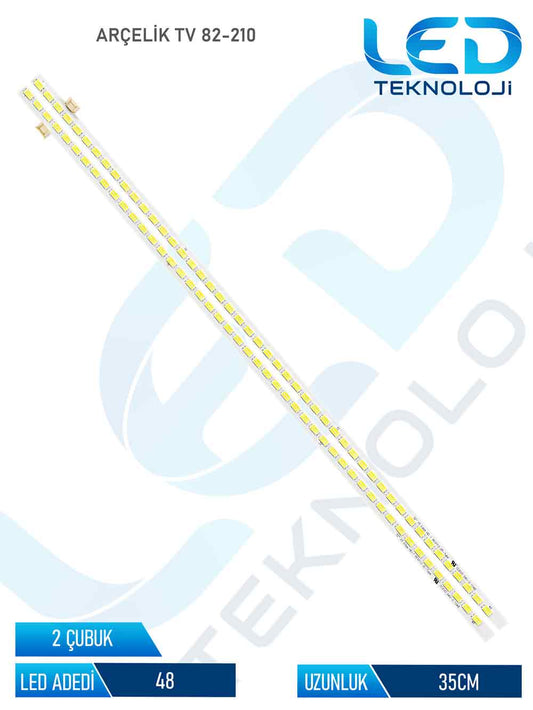 Arcelik Tv 82-210 2 Parca 32 inc Tv Led Bar