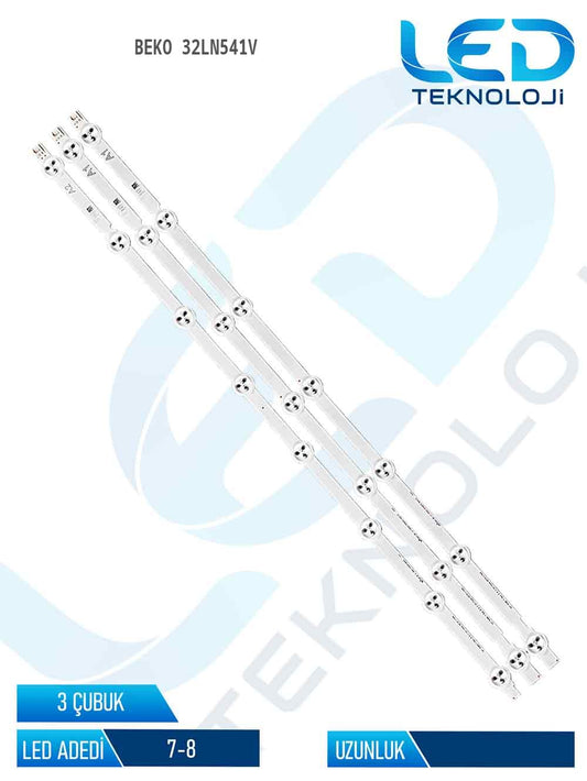 Beko 32LN541V 32'' 3 Parça Tv Led Bar