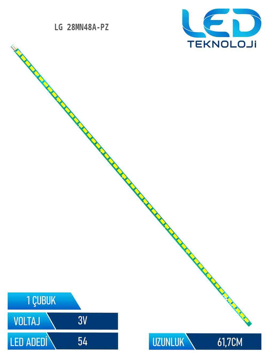 LG 28MN48A-PZ Tv Led Bar 1 Parca 28 inc