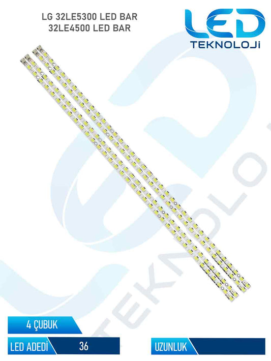 LG 32LE5300 4 Parca 32 inc Tv Led Bar