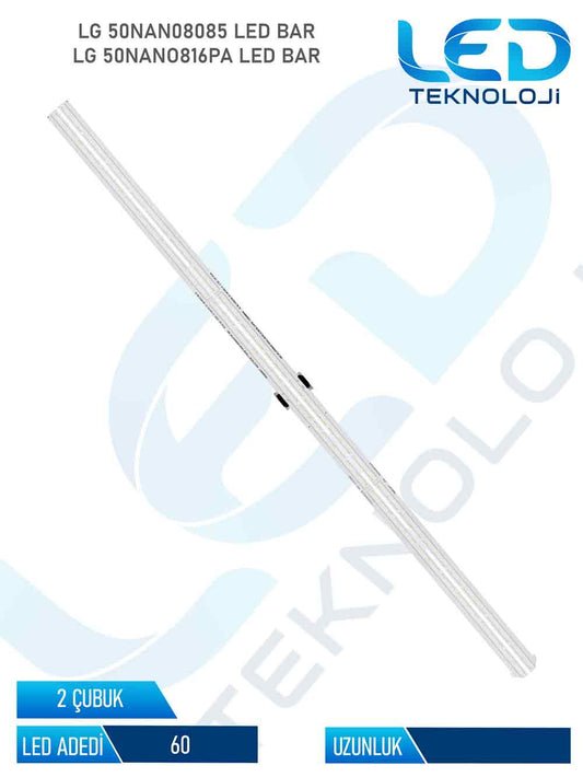 LG 50NAN08085 2 Parca 50 inc Tv Led Bar