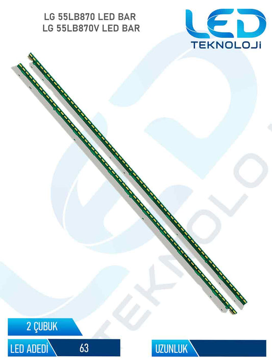 LG 55LB870 2 Parca 55 inc Tv Led Bar
