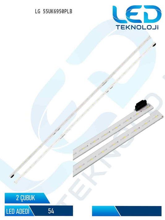LG 55UK6950PLB 55'' 2 Parça Tv Led Bar