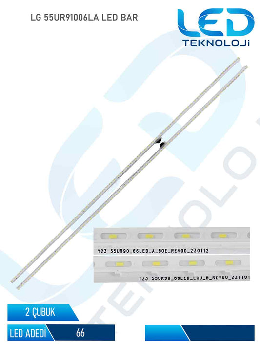 LG 55UR91006LA Led Bar 2 Parca 55 inc