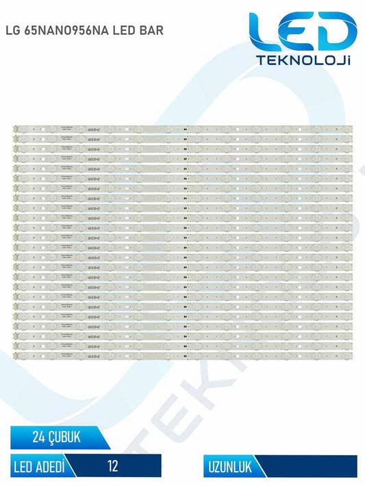 LG 65NANO956NA TV Led Bar Seti