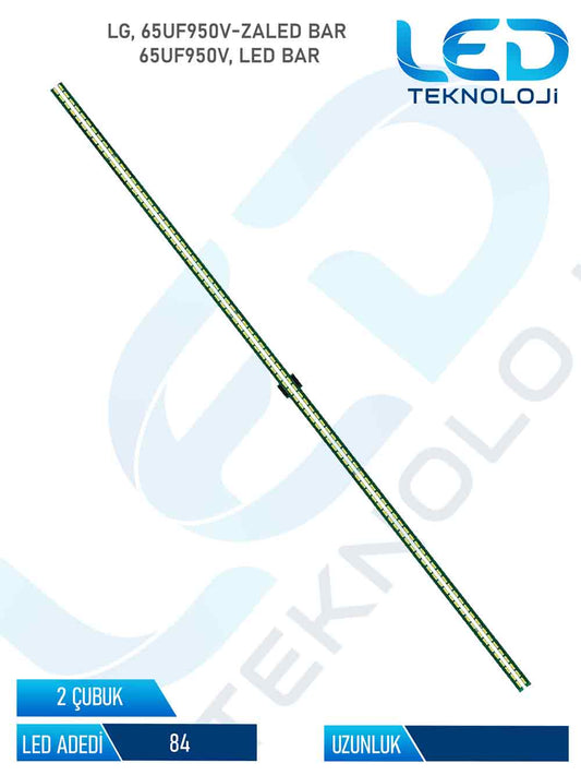 LG 65UF950V-ZA 2 Parca 65 inc Tv Led Bar