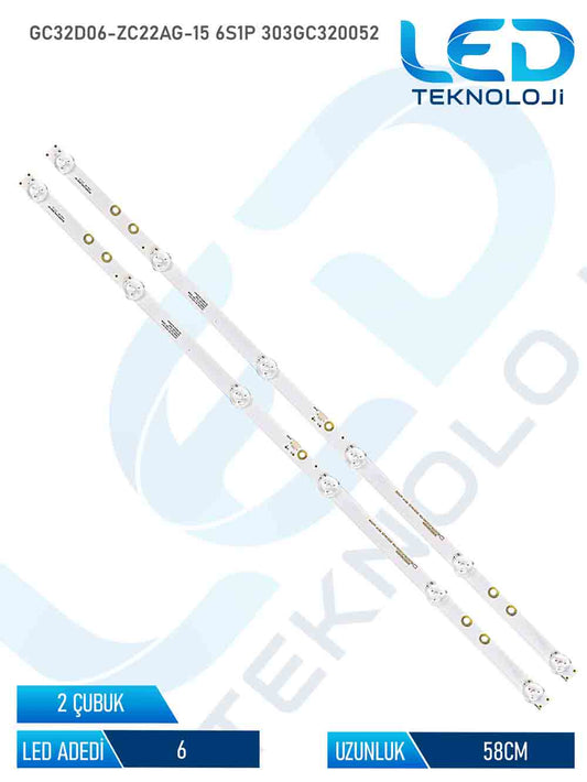 Arçelik A32 A 550 B 2 Parça 32 inc Tv Led Bar