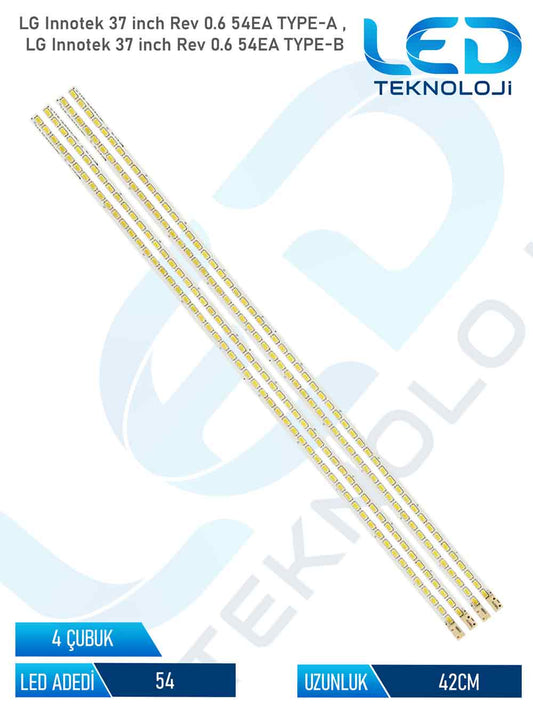 LG 37LE5300 Tv Led Bar 4 Parça 37 inc