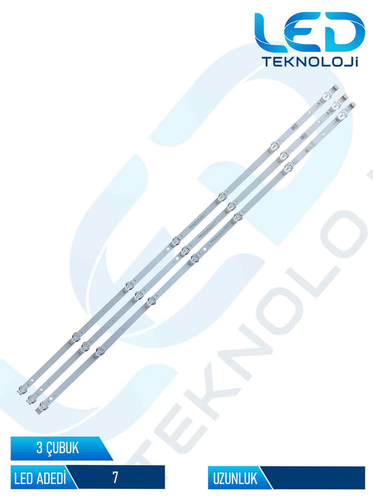 VESTEL 43U9630 3 Parca 43 inc Tv Led Bar