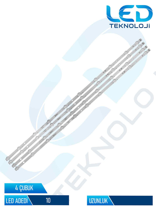 VESTEL 43UA9631 4 Parca 43 inc Tv Led Bar