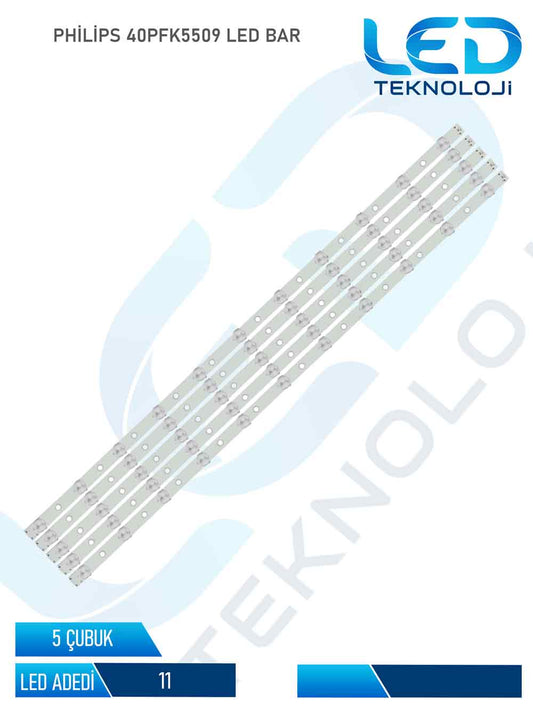 PHİLİPS 40PFK5509 Led Bar 5 Parca 40 inc