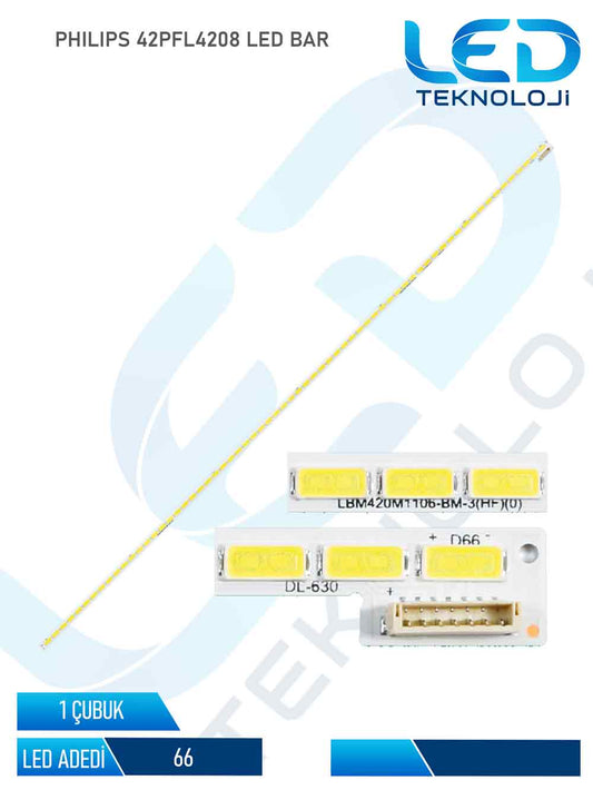 Philips 42PFL4208 Led Bar 1 Parca 42 inc