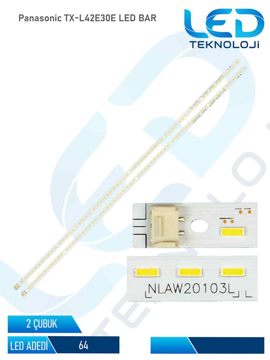Panasonic TX-L42E30E Led Bar 2 Parca 42 inc