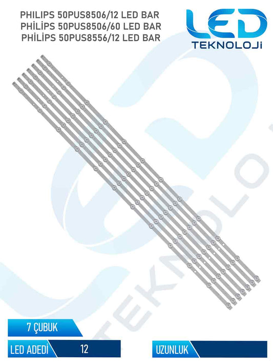 Philips 50PUS8506/12 Tv Led Bar 7 Parca 50 inc