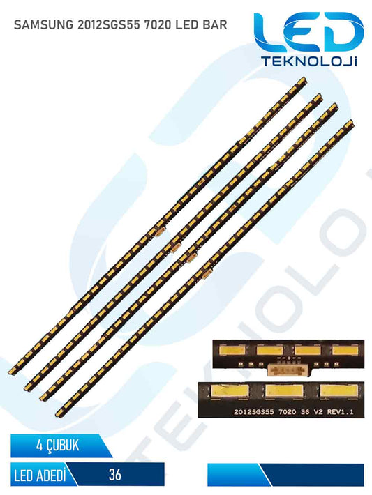 Philips 55PFL7007K Led Bar 4 Parca 55 inc