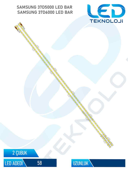 Samsung 37D5000 Tv Led Bar 2 Parca 37 inc