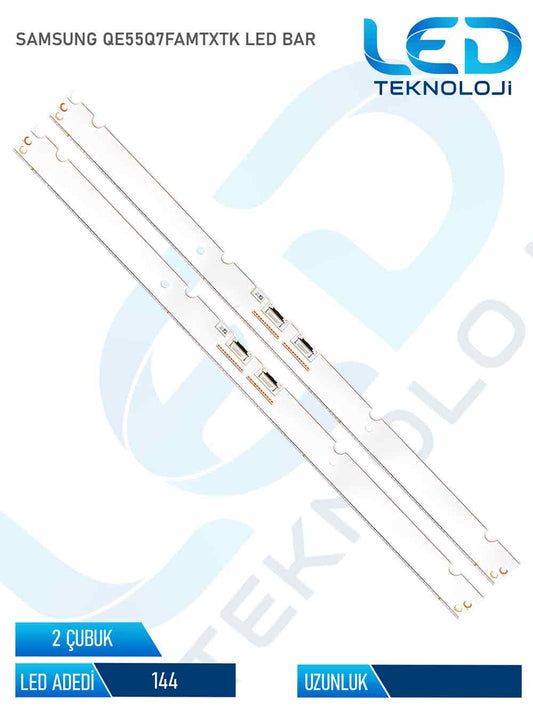 SAMSUNG QE55Q7FAMTXTK 2 Parca 55 inc Tv Led Bar