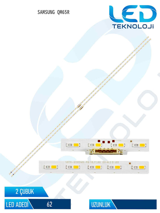 Samsung QM65R 65'' 2 Parça Tv Led Bar