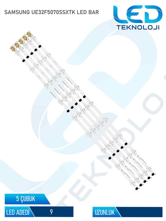 SAMSUNG UE32F5070 5 Parca 32 inc Tv Led Bar