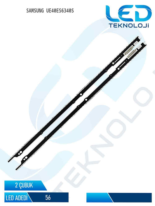 SAMSUNG UE40ES6340S Led Bar 2 Parca 40 inc