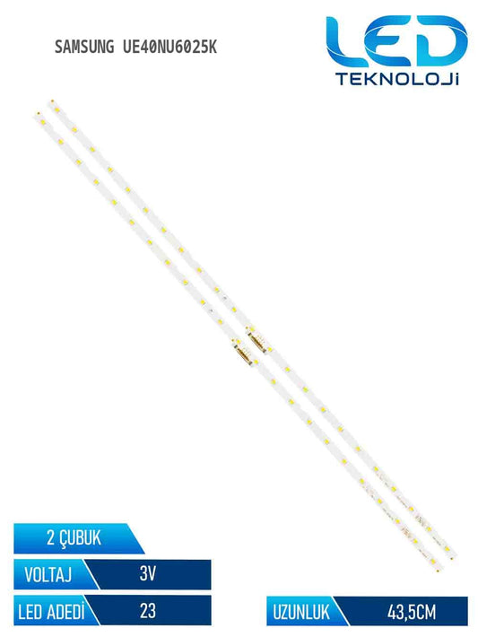 Samsung UE40NU6025K 40'' 2 Parça Tv Led Bar