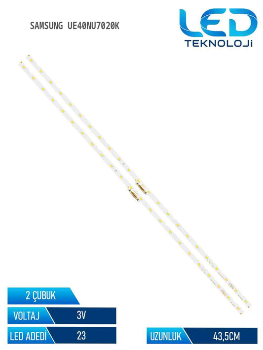 Samsung UE40NU7020K 40'' 2 Parça Tv Led Bar