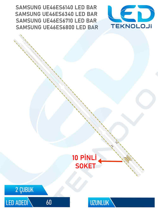 SAMSUNG UE46ES6140 2 Parca 46 inc Tv Led Bar