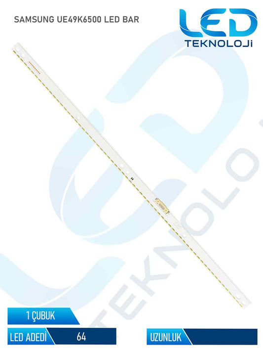 SAMSUNG UE49K6500 1 Parca 49 inc Tv Led Bar