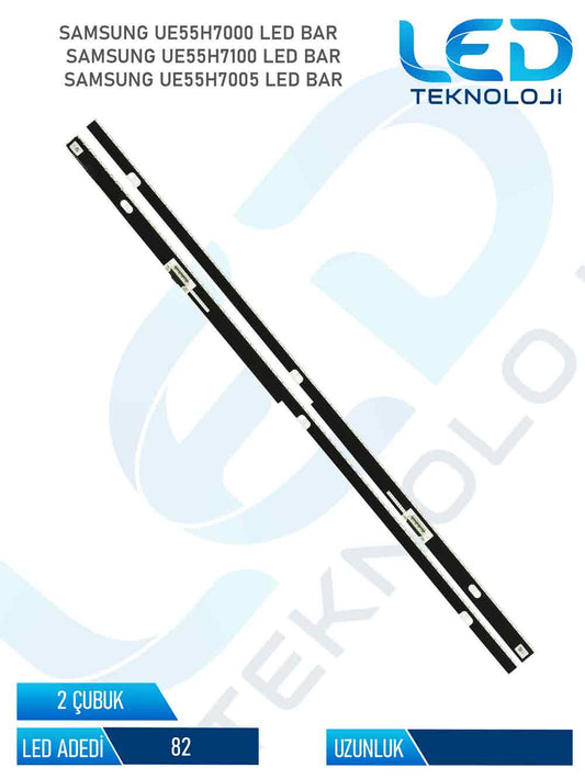 SAMSUNG UE55H7000 LED BAR Tv Led Bar 2 Parca 55 inc
