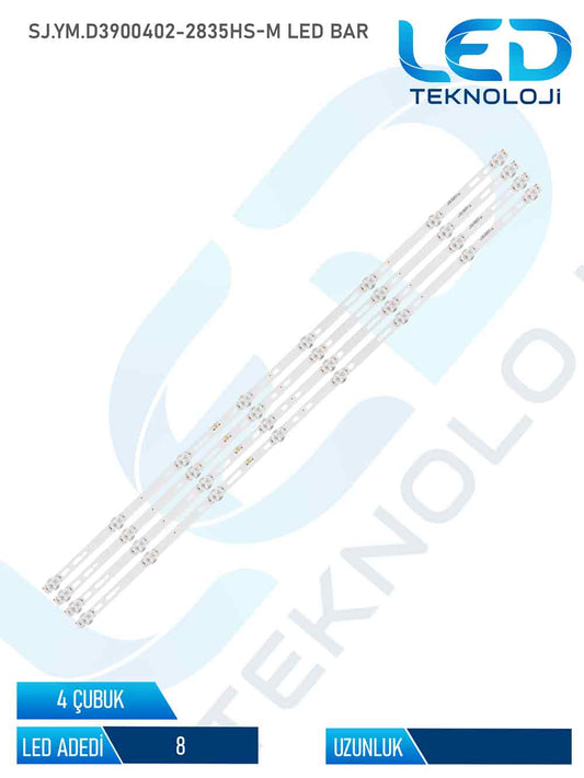 YUMATU SJ.YM.D3900402-2835HS-M Led Bar 4 Parca 39 inc