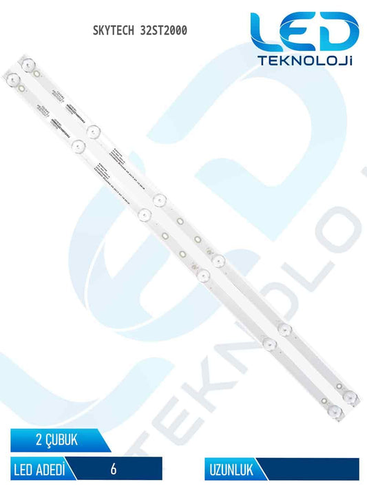 SKYTECH 32ST2000 2 Parça 32 inc Tv Led Bar