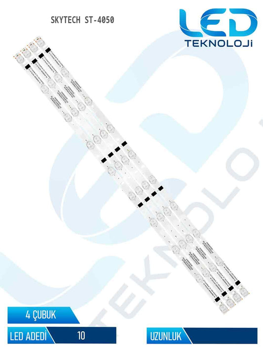 Skytech ST-4050 40'' 4 Parça Tv Led Bar