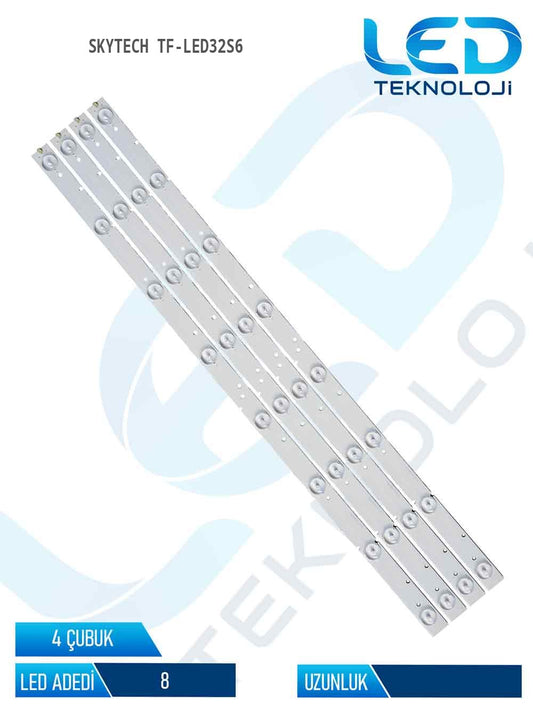 Skytech TF-LED32S6 32'' 4 Parça Tv Led Bar