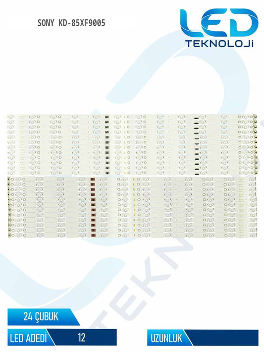 Sony KD-85XF9005 85'' 24 Parça Tv Led Bar