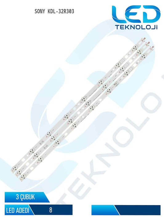 Sony KDL-32R303 32'' 3 Parça Tv Led Bar