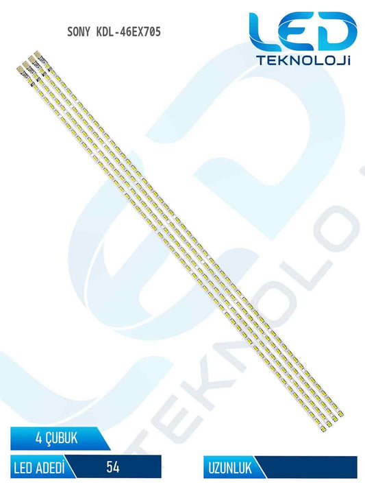 Sony KDL-46EX705 46'' 4 Parça Tv Led Bar