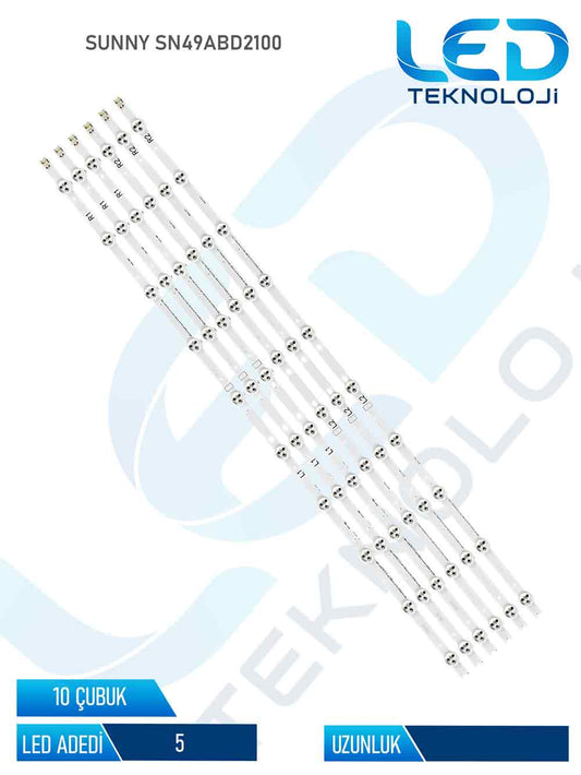Sunny SN042DLD12AT050 6 Parca 42 inc Tv Led Bar