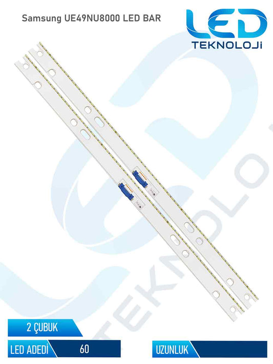 Samsung UE49NU8000 Tv Led Bar 2 Parça 49 inc