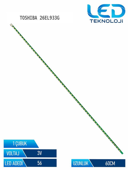 Toshiba 26EL933G 26'' 1 Parça Tv Led Bar
