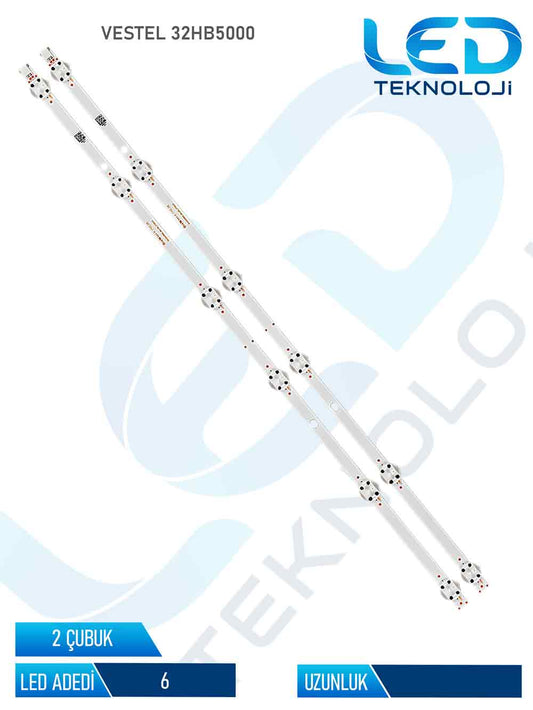 VESTEL 32HB5000 2 Parça 32 inc Tv Led Bar