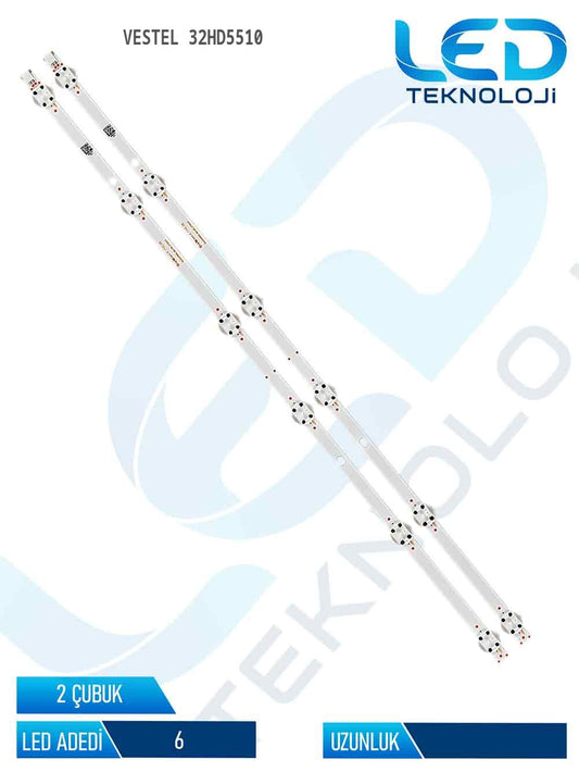 Vestel 32HD5510 32'' 2 Parça Tv Led Bar