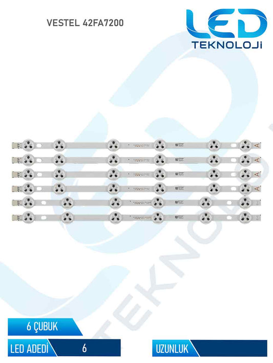 Nexon 42NX700 6 Parça 42 inc Tv Led Bar