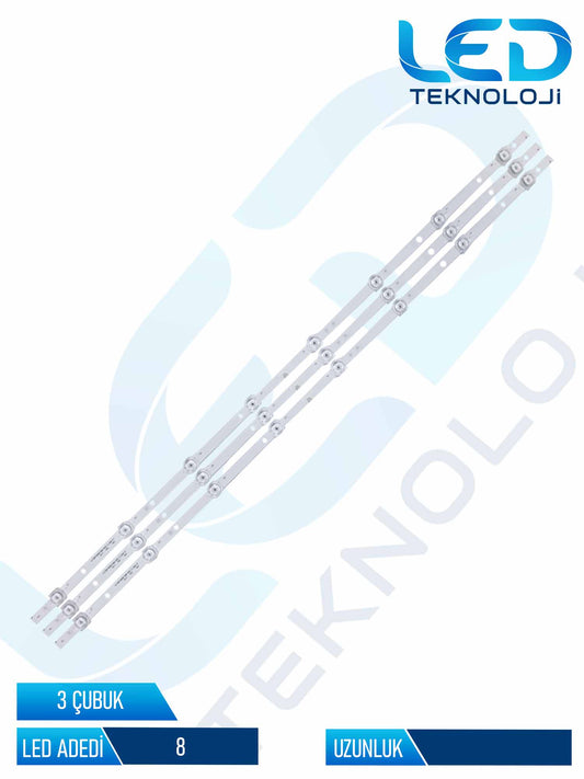 SUNGATE SG-A4350 3 Parca 43 inc Led Bar
