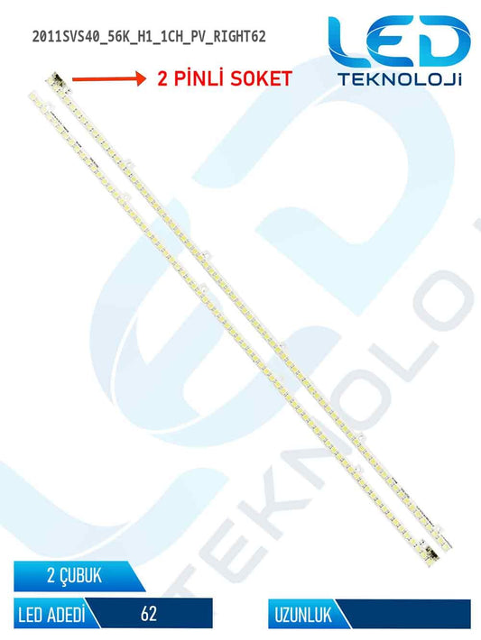 2011SVS40_56K_H1_1CH_PV_RIGHT62 2 Parca 40  inc Tv Led Bar