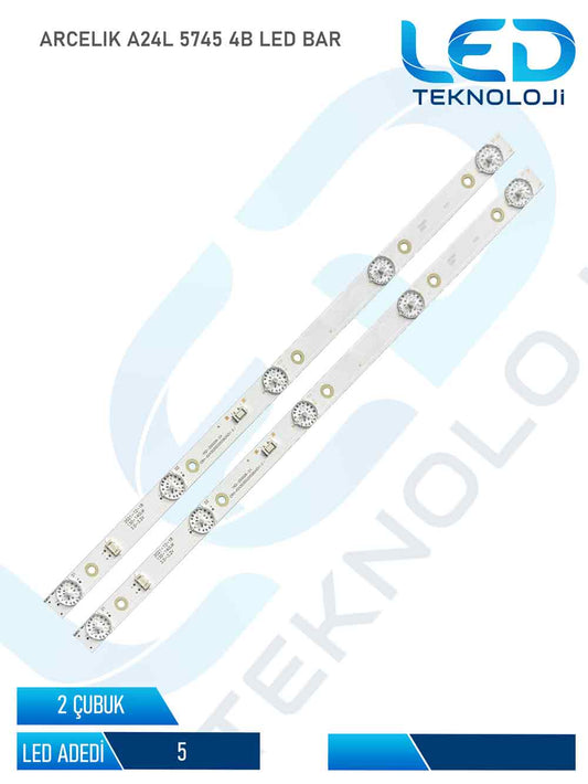 ARCELIK A24L 5745 4B Led Bar 2 Parca 24 inc