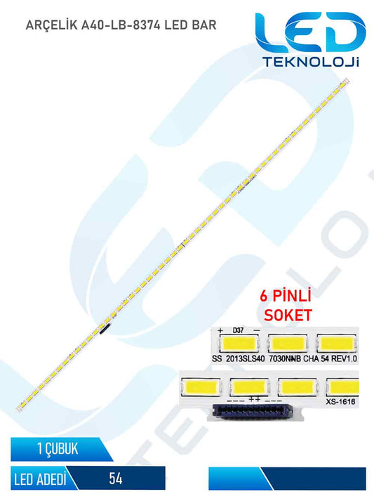 ARÇELİK A40-LB-8374 Tv Led Bar 1 Parca 40 inc
