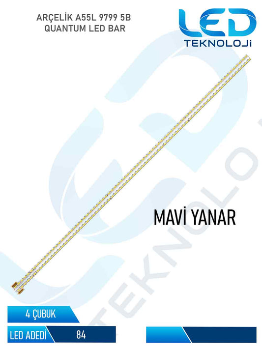 ARÇELİK A55L 9799 5B Led Bar 2 Parca 55 inc