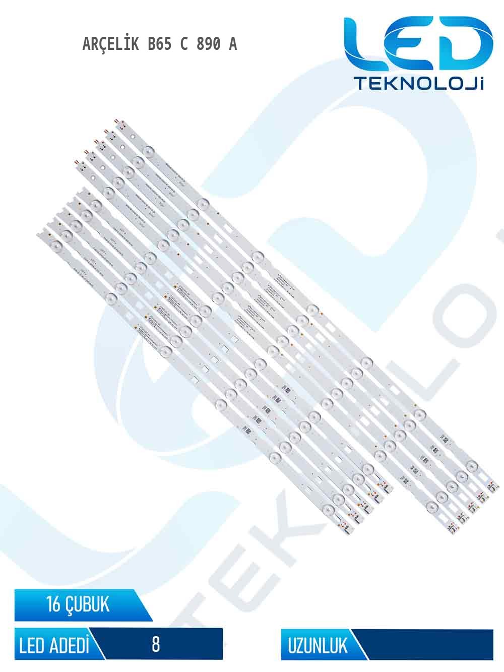 Arçelik B65 C 890 A 65'' 16 Parça Tv Led Bar